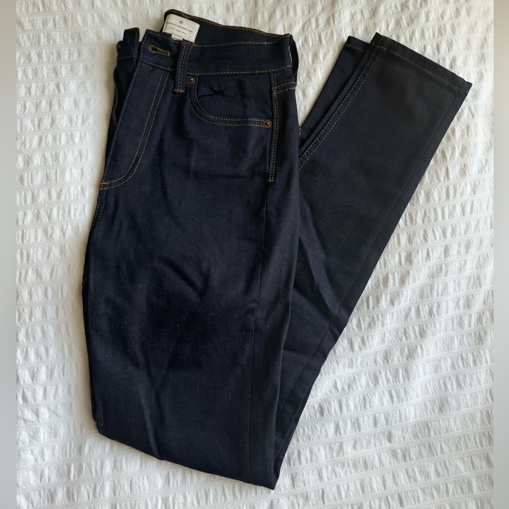 French Connection Rinse Wash High Rise Skinny Jeans